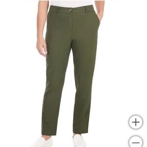 Sz 12: 💚 Dalia Stretch Woven Pant